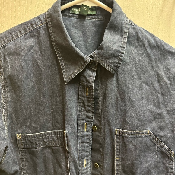 Ralph Lauren women's  Blue Denim Jacket size M/ NWOT B132 - Picture 4 of 5